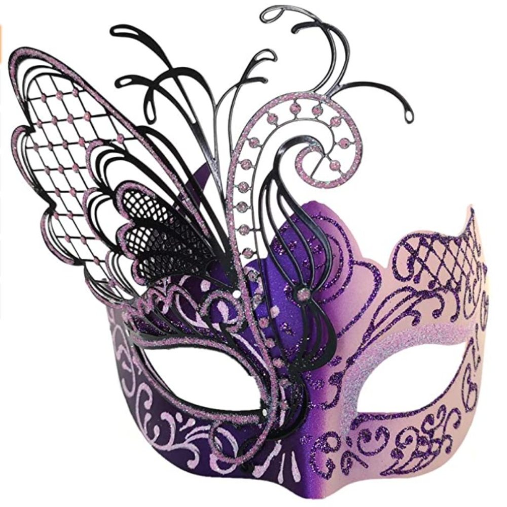 Venetian Butterfly Masquerade Mask